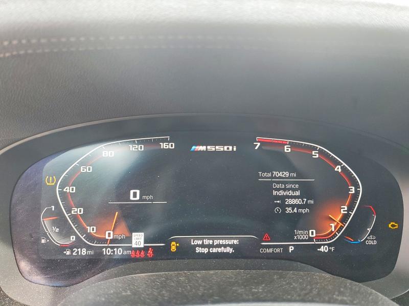 2021 BMW VIN WBA13BK03MCF11162 COPART salvage auction — FRONT END, GA - CERT OF TITLE-SALVAGE, sold $20,000 on 2026-07-10 (photo 9)