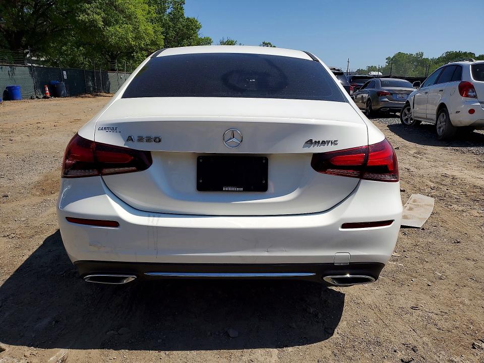 2019 Mercedes-benz A-klasse VIN WDD3G4FB8KW030815 COPART salvage auction — FRONT END, Salvage Title, sold $3,150 on 2026-08-06 (photo 6)