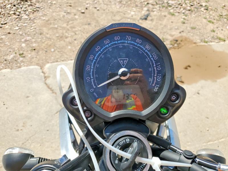 2023 Triumph VIN SMTD31G72PTBL5771 COPART salvage auction — FRONT END, Sd - Cert Of Title-Salvage, sold $1,000 on 2026-07-02 (photo 7)