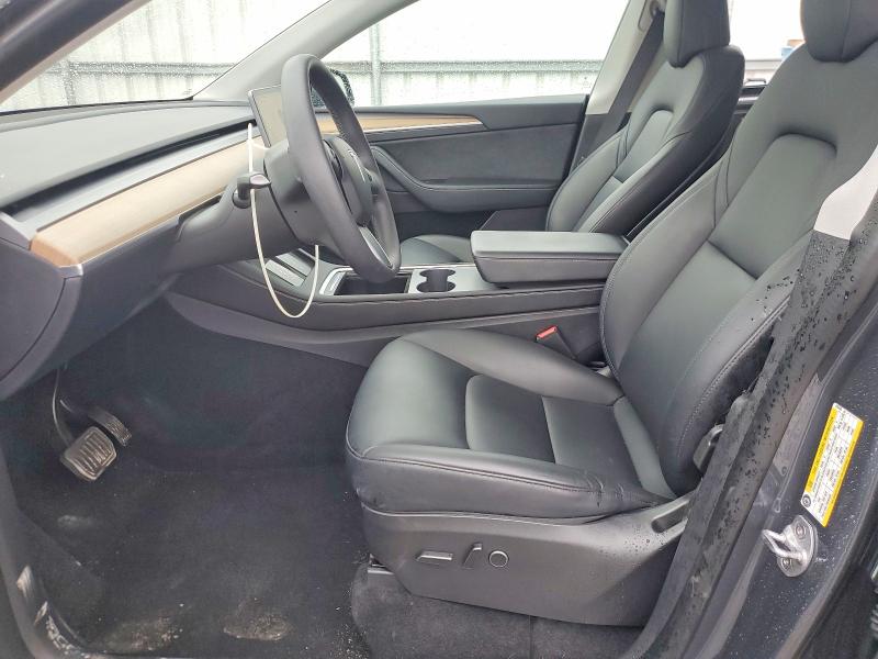 2022 Tesla Model y VIN 7SAYGDEE1NA015450 COPART salvage auction — REAR END, Nc - Salvage Certificate Of Title, sold $4,550 on 2026-07-29 (photo 7)