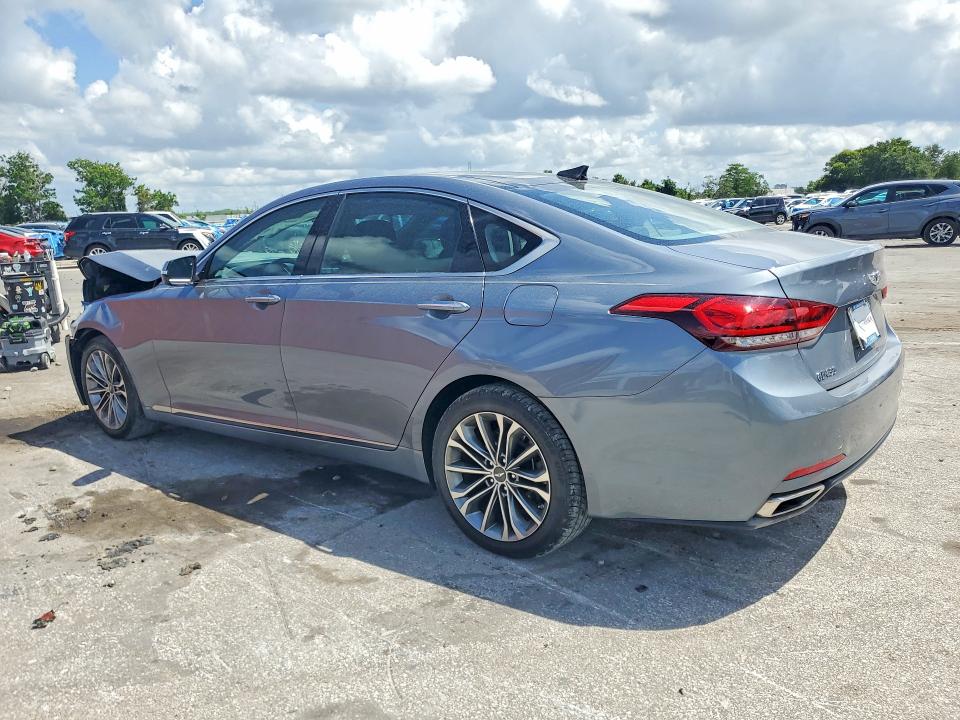 2015 Hyundai Genesis VIN KMHGN4JE4FU028558 COPART salvage auction — FRONT END, Fl - Cert Of Title Slvg Rebuildable, sold $2,200 on 2026-07-28 (photo 2)