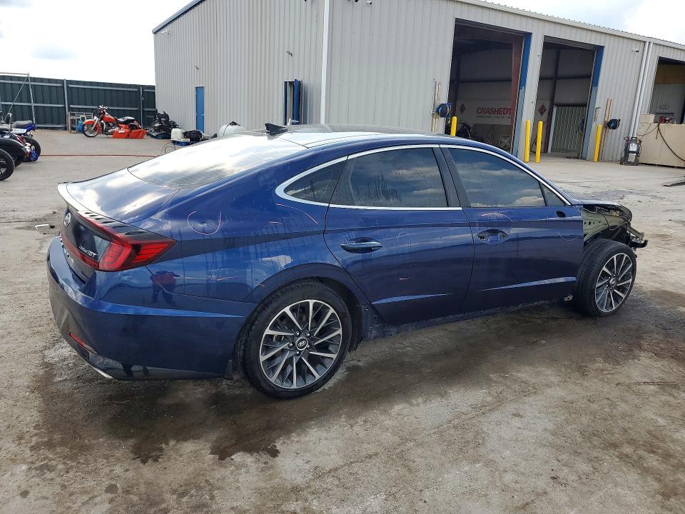 2022 Hyundai VIN 5NPEH4J21NH138517 COPART salvage auction — FRONT END, Salvage Title, sold $4,300 on 2026-07-27 (photo 3)