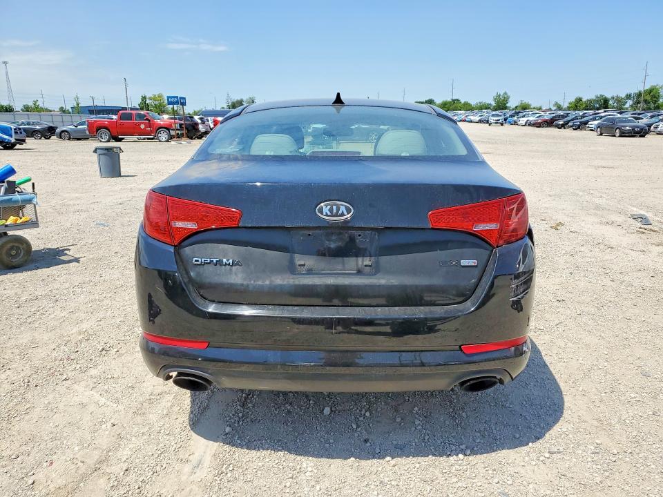 2011 Kia Optima VIN KNAGN4A75B5043822 COPART salvage auction — FRONT END, Ia - Cert Of Title-Salvage Title, sold $80 on 2026-07-22 (photo 6)