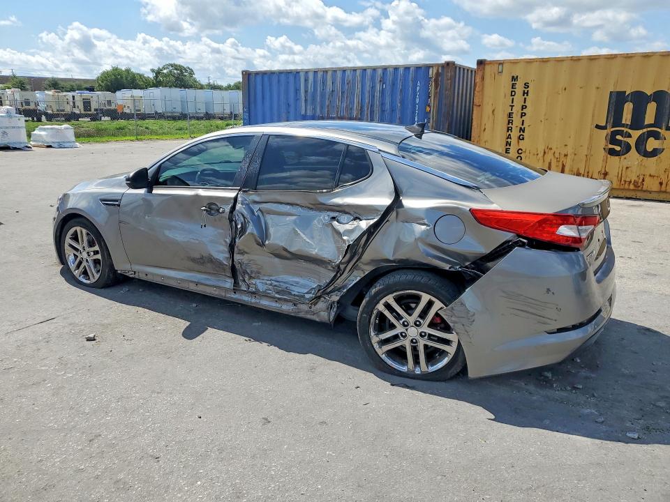 2013 Kia Optima VIN 5XXGR4A60DG179594 COPART salvage auction — SIDE, Fl - Cert Of Title Slvg Rebuildable, sold $925 on 2026-07-02 (photo 2)