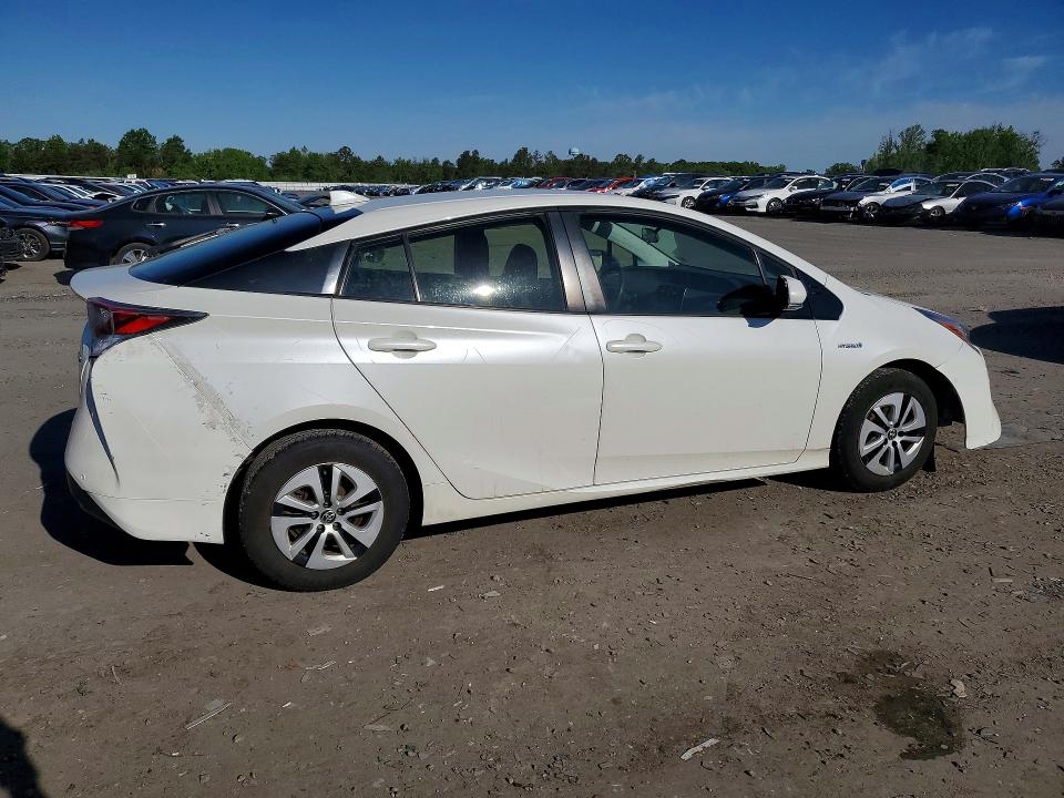 2017 Toyota Prius VIN JTDKBRFU7H3042273 COPART salvage auction — FRONT END, VA, sold $3,600 on 2026-07-22 (photo 3)