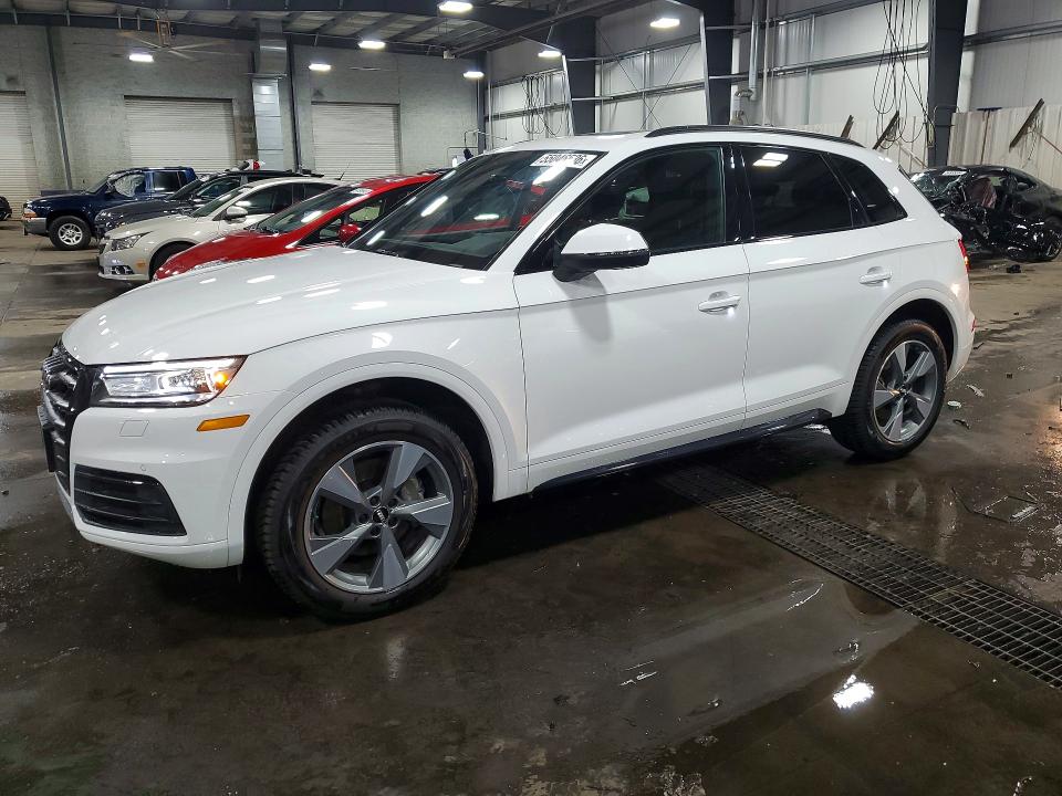 2020 Audi VIN WA1ANAFY1L2106761 COPART salvage auction — SIDE, Mn - Cert Of Title-Salvage, sold $375 on 2026-07-21 (photo 1)