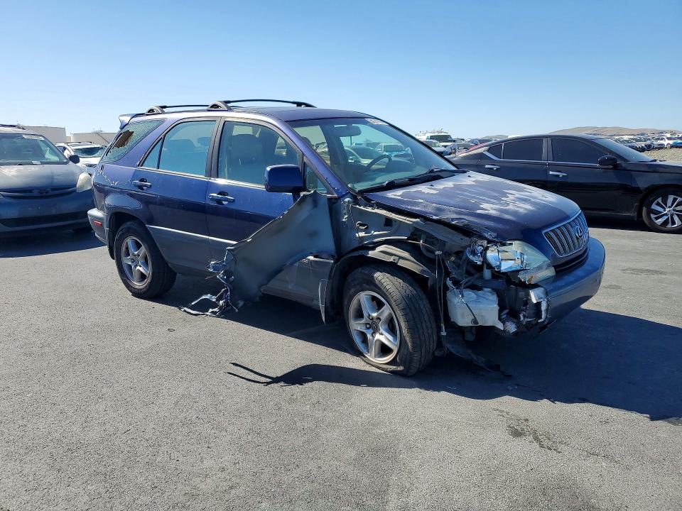 2001 Lexus Rx 300 VIN JTJGF10U410099281 COPART salvage auction — FRONT END, CA - SALVAGE CERTIFICATE, sold $575 on 2026-07-27 (photo 4)