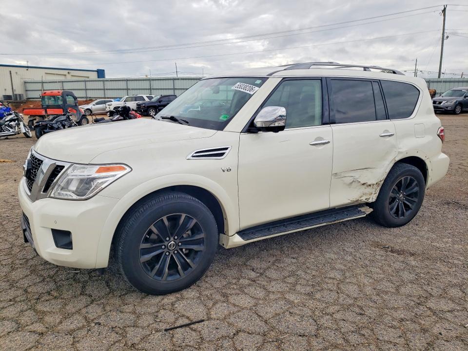 2019 Nissan VIN JN8AY2NEXK9758220 COPART salvage auction — SIDE, Va - Cert Of Title - Salvage, sold $12,500 on 2026-07-17 (photo 1)