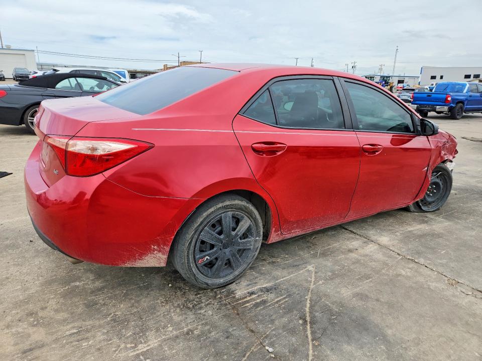2017 Toyota Corolla VIN 5YFBURHE5HP663728 COPART salvage auction — FRONT END, Tx - Salvage Vehicle Title, sold $3,200 on 2026-07-23 (photo 3)