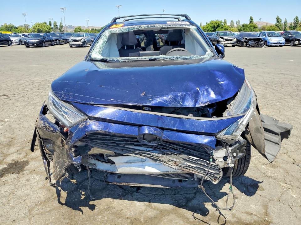 2019 Toyota Rav 4 VIN JTMRWRFV8KJ005523 COPART salvage auction — FRONT END, Ca - Salvage Certificate, sold $3,550 on 2026-07-10 (photo 5)