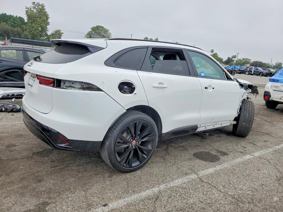 2022 Jaguar F-pace VIN SADCJ2EXXNA701775 COPART salvage auction — FRONT END, Ca - Salvage Certificate, sold $8,400 on 2026-07-17 (photo 3)