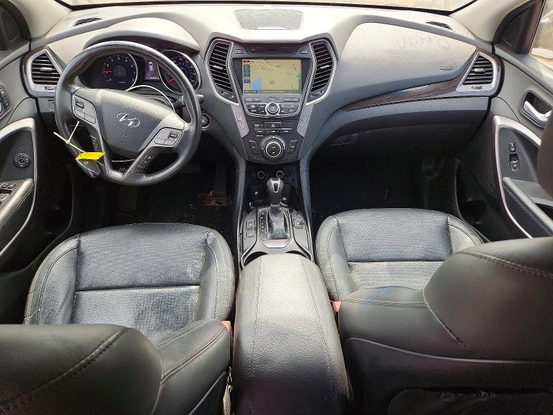 2016 Hyundai Santa fe VIN 5XYZWDLA5GG309629 COPART salvage auction — FRONT END, Il - Salvage Certificate, sold $1,500 on 2026-07-28 (photo 8)