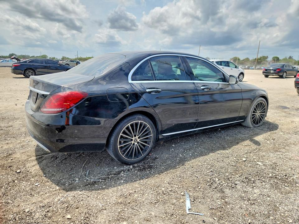 2021 Mercedes-benz C-klasse VIN W1KWF8DB7MR646792 COPART salvage auction — MINOR DENT/SCRATCHES, Fl - Certificate Of Title, sold $11,700 on 2026-07-02 (photo 3)