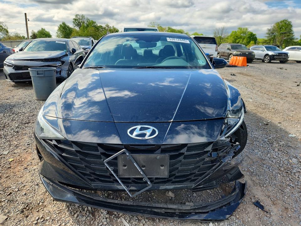 2023 Hyundai Elantra VIN 5NPLM4AG3PH106539 COPART salvage auction — FRONT END, Nj - Cert Of Title-Salvage, sold $4,100 on 2026-07-17 (photo 5)