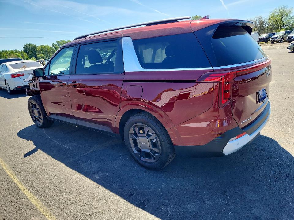 2026 Kia Carnival VIN KNDNC5KAXT6156578 COPART salvage auction — FRONT END, Or - Salvage Title Certificate, sold $11,000 on 2026-07-15 (photo 2)