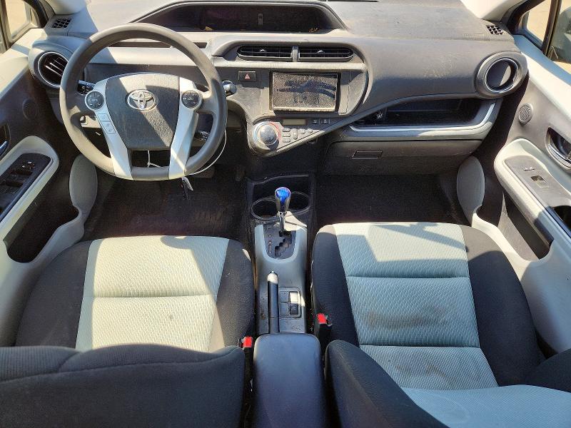 2014 Toyota Prius VIN JTDKDTB35E1066390 COPART salvage auction — FRONT END, Or - Salvage Title Certificate, sold $425 on 2026-07-20 (photo 8)