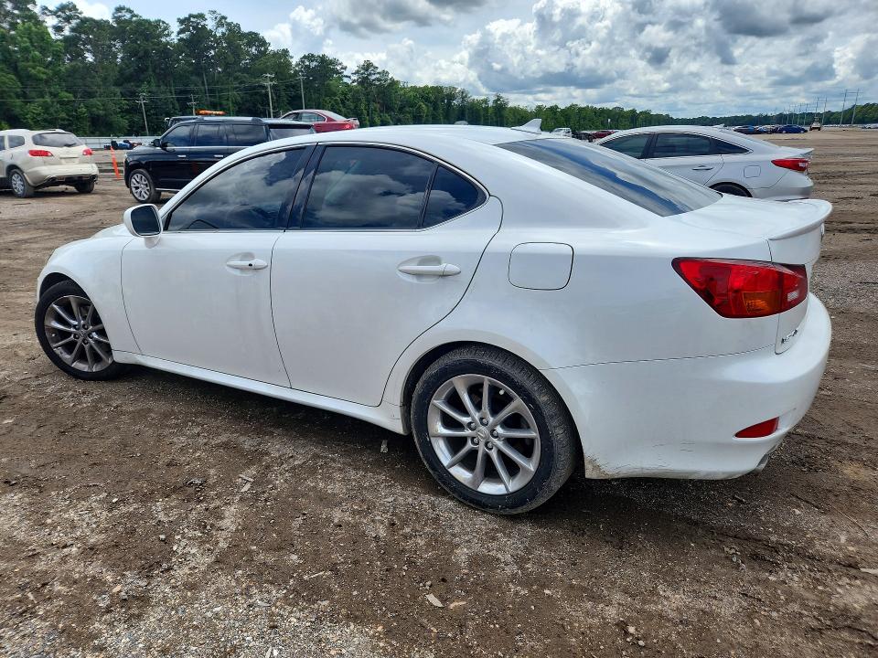 2007 Lexus Is VIN JTHBK262572052566 COPART salvage auction — UNDERCARRIAGE, Id - Salvage Certificate Of Title, sold $725 on 2026-07-17 (photo 2)
