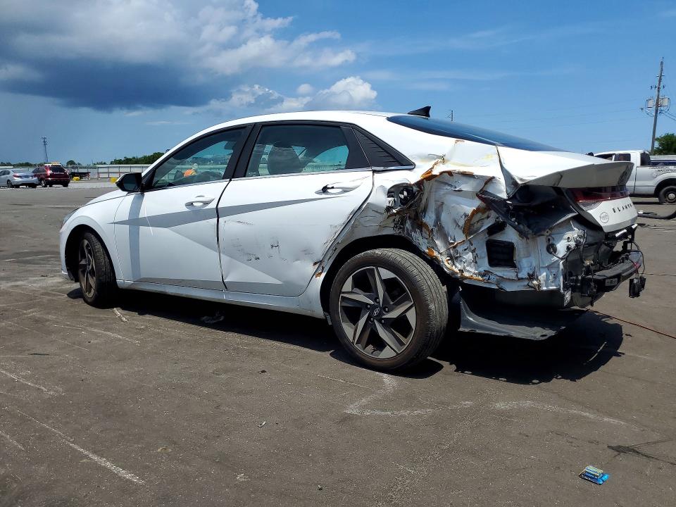 2021 Hyundai Elantra VIN 5NPLP4AG5MH000984 COPART salvage auction — REAR END, Fl - Certificate Of Destruction, sold $3,500 on 2026-07-06 (photo 2)