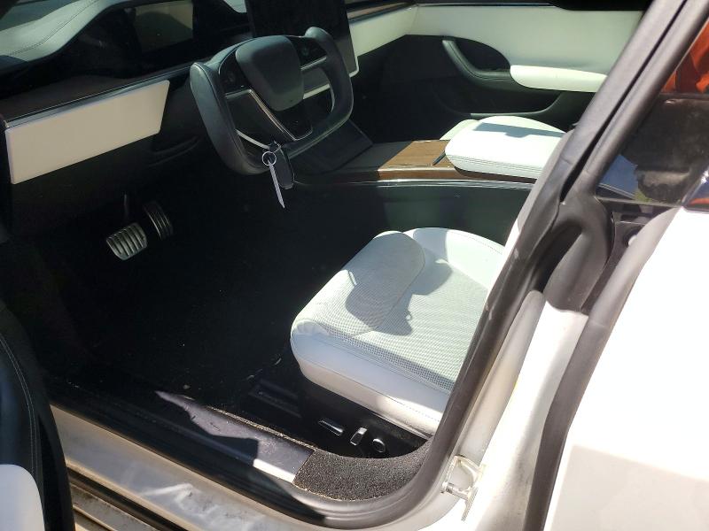 2021 Tesla VIN 5YJSA1E55MF451349 COPART salvage auction — REAR END, Ga - Cert Of Title-Salvage, sold $16,600 on 2026-07-31 (photo 8)
