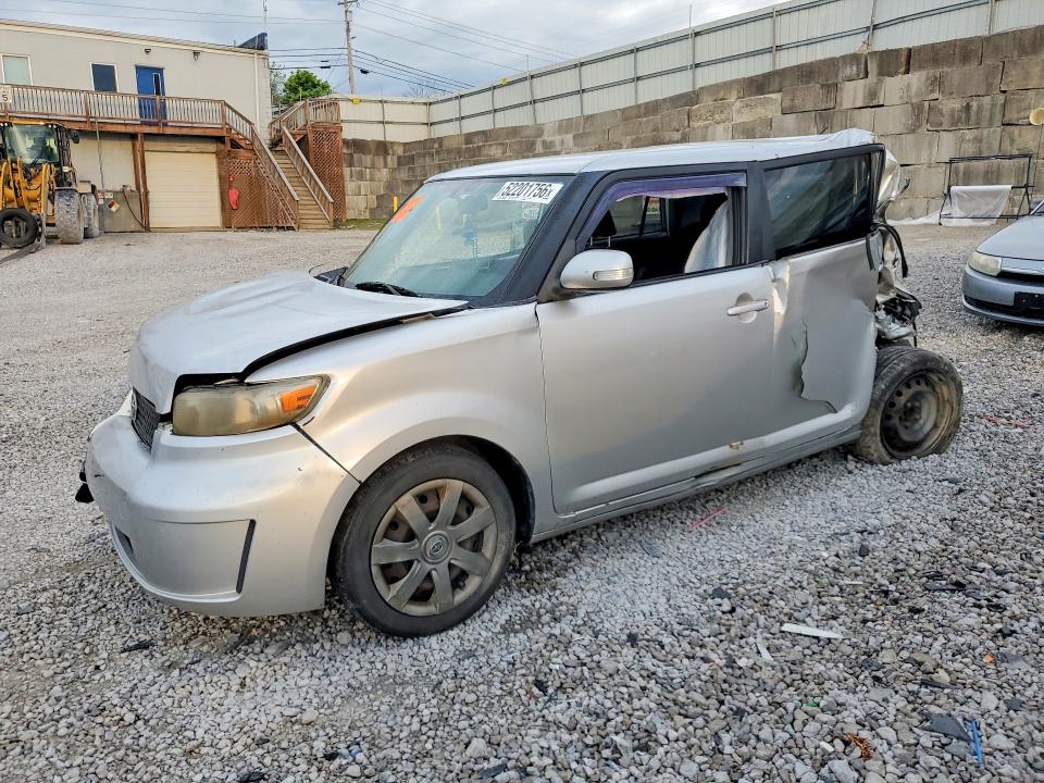 2008 Toyota Scion VIN JTLKE50EX81003629 COPART salvage auction — ALL OVER, OH - CERT OF TITLE-SALVAGE, sold $300 on 2026-07-31 (photo 1)
