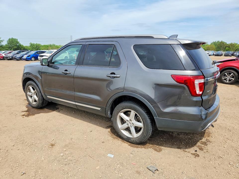 2017 Ford Explorer VIN 1FM5K8D88HGC79789 COPART salvage auction — REAR END, Il - Salvage Certificate, sold $4,300 on 2026-07-03 (photo 2)