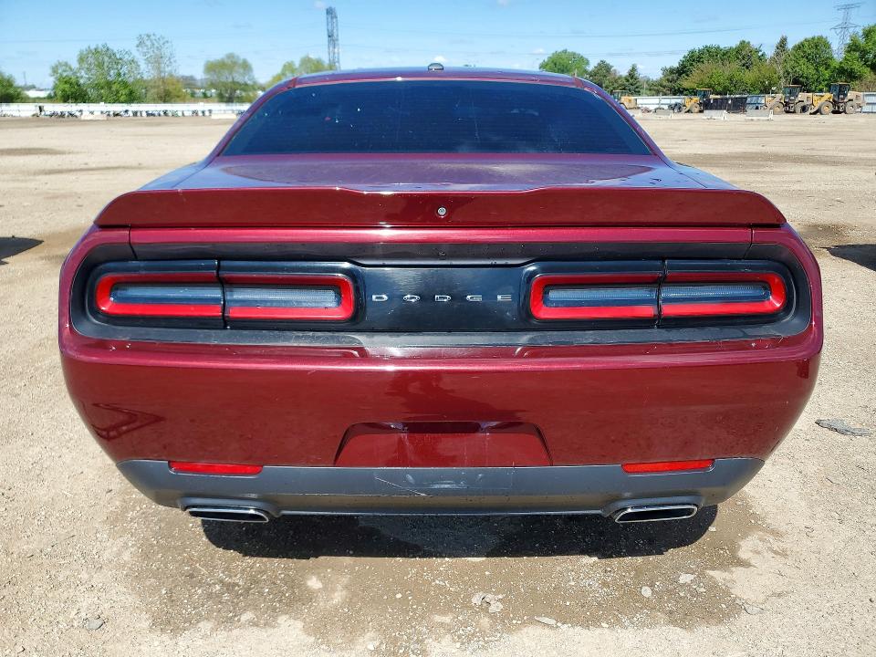 2018 Dodge Challenger VIN 2C3CDZAG4JH276670 COPART salvage auction — HAIL, Il - Salvage Certificate, sold $4,250 on 2026-07-09 (photo 6)
