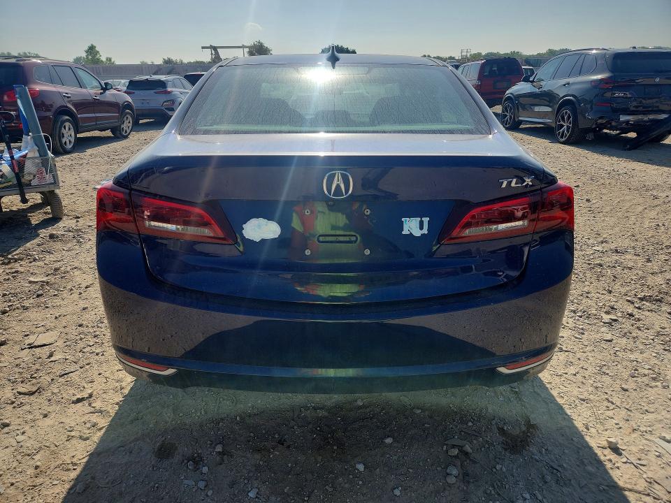 2016 Acura Tlx VIN 19UUB2F52GA012800 COPART salvage auction — SIDE, Ks - Cert Of Title-Salvage, sold $3,600 on 2026-07-09 (photo 6)