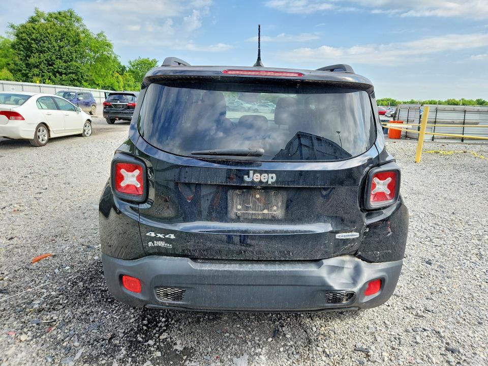 2015 Jeep Renegade VIN ZACCJBBH7FPC31182 COPART salvage auction — REAR END, Ar - Cert Of Title-Salvage, sold $1,500 on 2026-07-20 (photo 6)