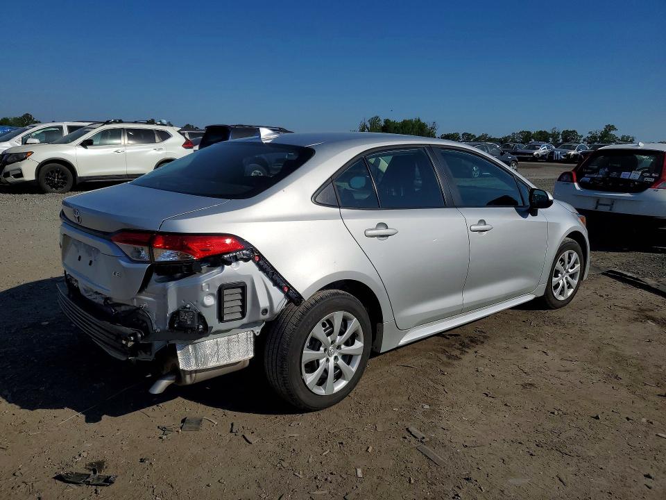 2026 Toyota Corolla VIN 5YFB4MDE0TP382843 COPART salvage auction — REAR END, Va - Cert Of Title - Salvage, sold $9,000 on 2026-07-22 (photo 3)