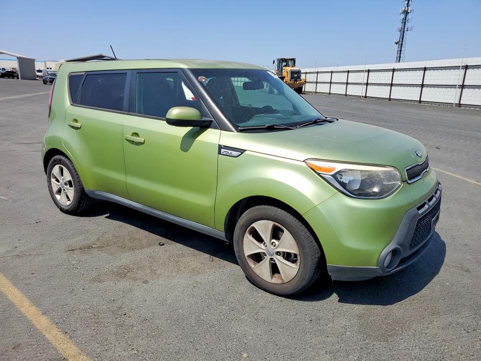 2015 Kia Soul VIN KNDJN2A26F7760211 COPART salvage auction — VANDALISM, Ca - Salvage Certificate, sold $1,100 on 2026-07-09 (photo 4)