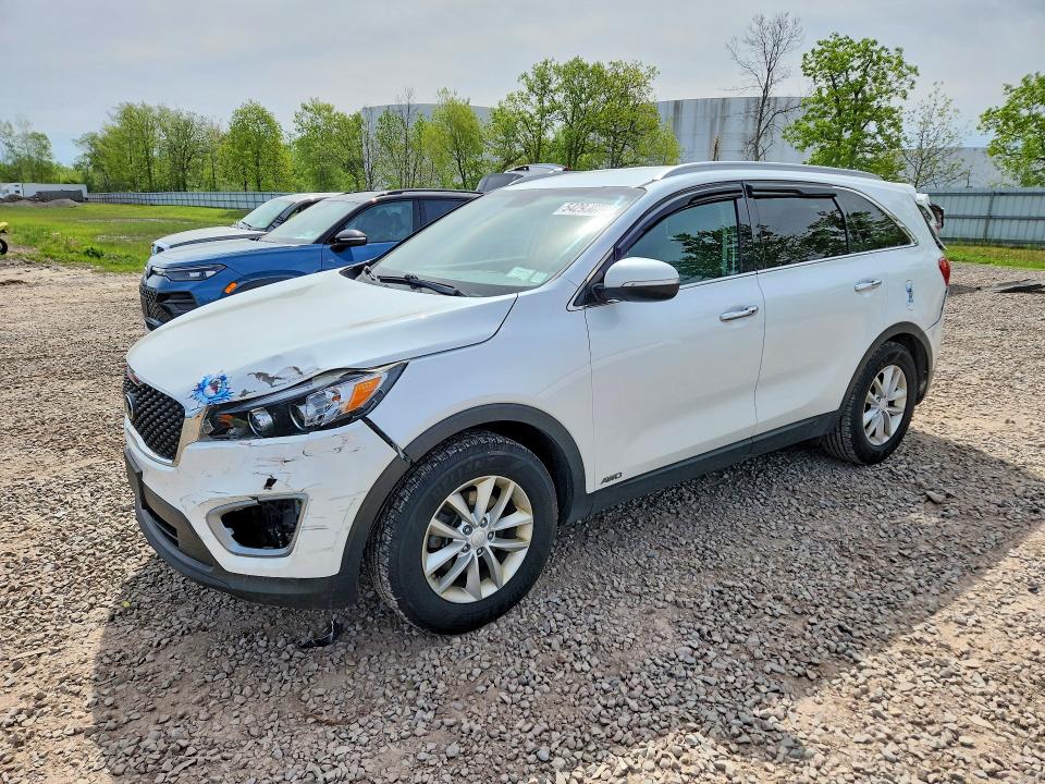 2017 Kia VIN 5XYPGDA34HG265245 COPART salvage auction — FRONT END, Ny - Mv-907A Salvage Certificate, sold $2,350 on 2026-07-06 (photo 1)