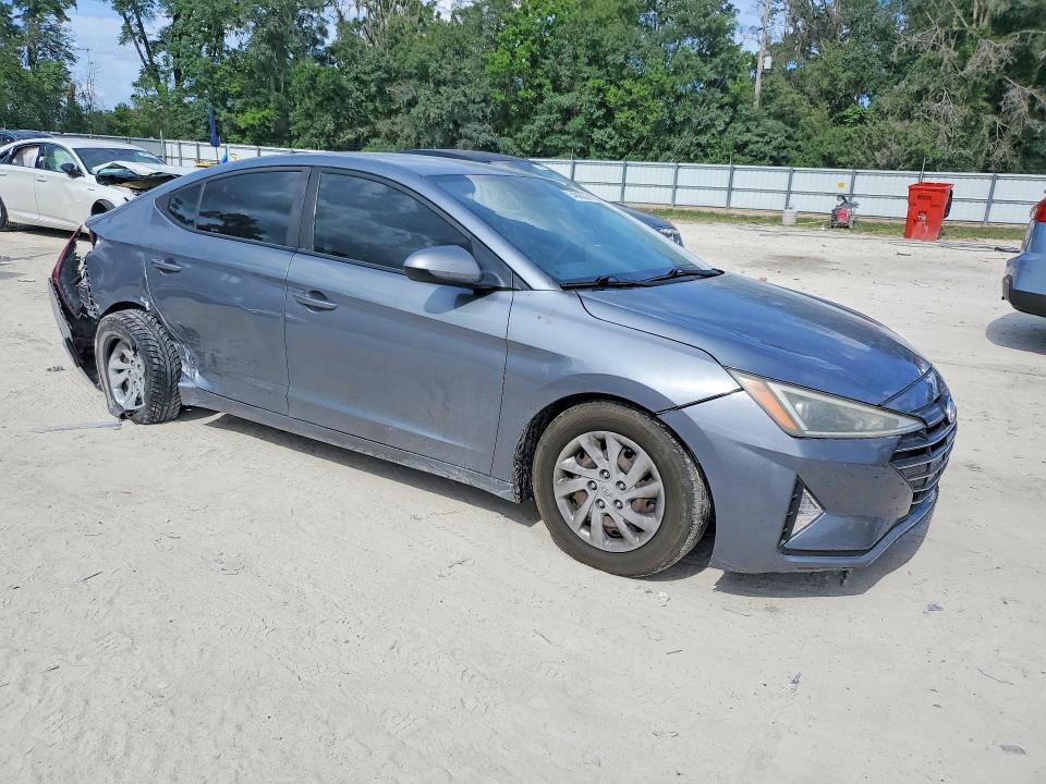 2019 Hyundai Elantra VIN KMHD74LF4KU852542 COPART salvage auction — REAR END, Fl - Certificate Of Destruction, sold $2,200 on 2026-07-14 (photo 4)