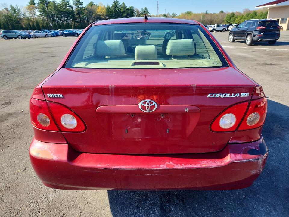 2007 Toyota Corolla VIN JTDBR32E570126874 COPART salvage auction — FRONT END, Ri - Salvage Certificate Of Title, sold $1,150 on 2026-07-07 (photo 6)