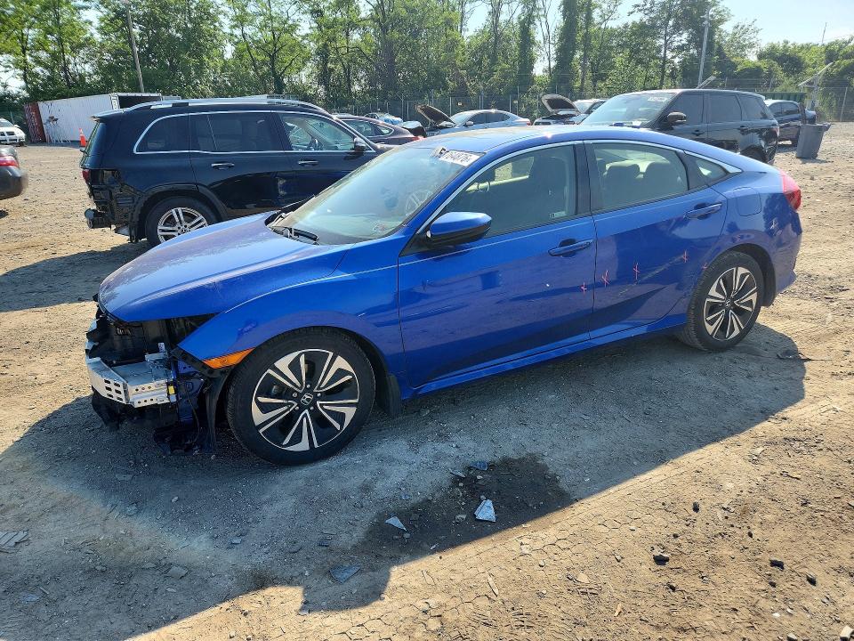 2018 Honda VIN JHMFC1F33JX018718 COPART salvage auction — FRONT END, Md - Cert Of Salvage > 75% Damage, sold $3,550 on 2026-07-07 (photo 1)