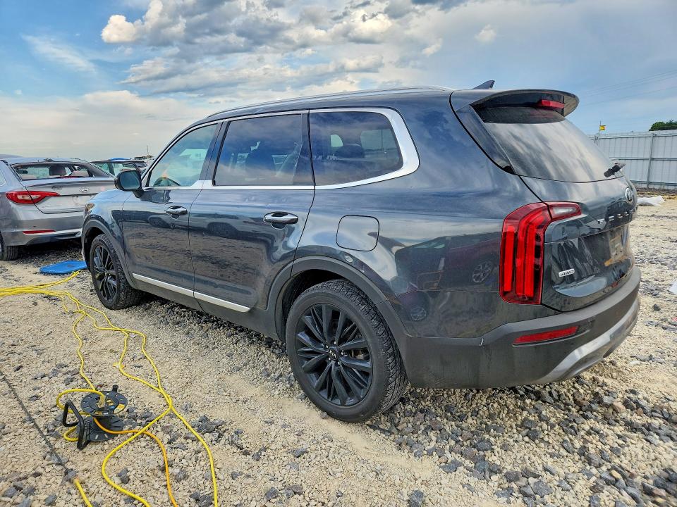 2020 Kia Telluride VIN 5XYP5DHC9LG046334 COPART salvage auction — HAIL, Mo - Salvage Certificate Of Title, sold $7,700 on 2026-07-20 (photo 2)