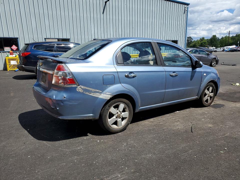 2008 Chevrolet Aveo VIN KL1TG56638B043370 COPART salvage auction — SIDE, Or - Salvage Title Certificate, sold $225 on 2026-07-20 (photo 3)