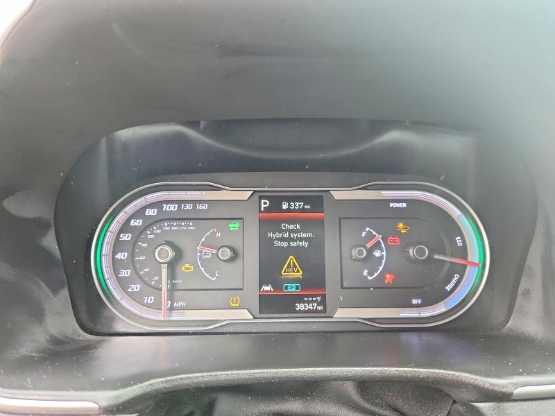 2022 Hyundai Tucson VIN KM8JBCA18NU048042 COPART salvage auction — FRONT END, Co - Public - Salvage Title, sold $6,400 on 2026-07-13 (photo 9)