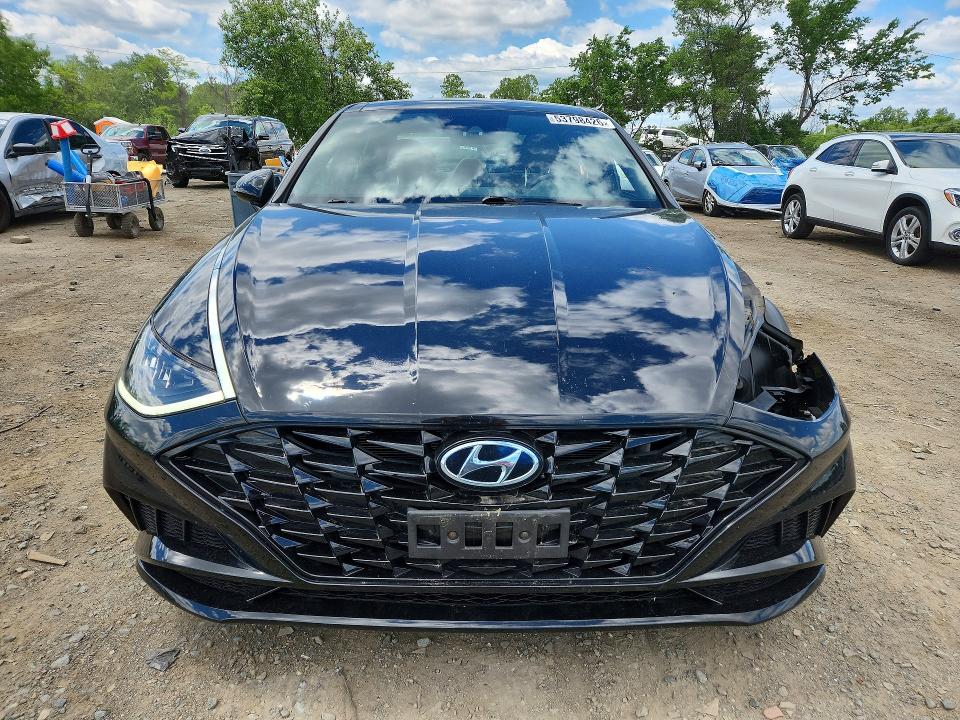 2020 Hyundai Sonata VIN 5NPEF4JAXLH001148 COPART salvage auction — SIDE, Md - Cert Of Salvage > 75% Damage, sold $2,100 on 2026-07-28 (photo 5)
