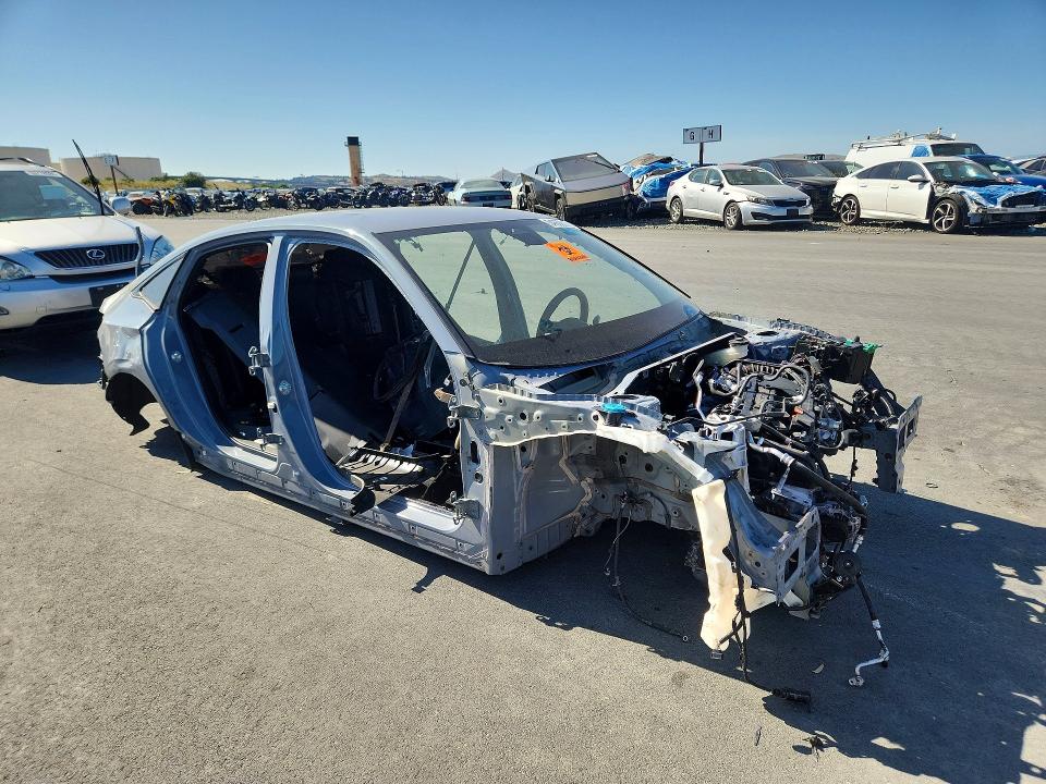 2022 Honda Civic VIN 2HGFE2F57NH600299 COPART salvage auction — VANDALISM, Ca - Non-Repairable Vehicle Cert, sold $50 on 2026-07-29 (photo 4)
