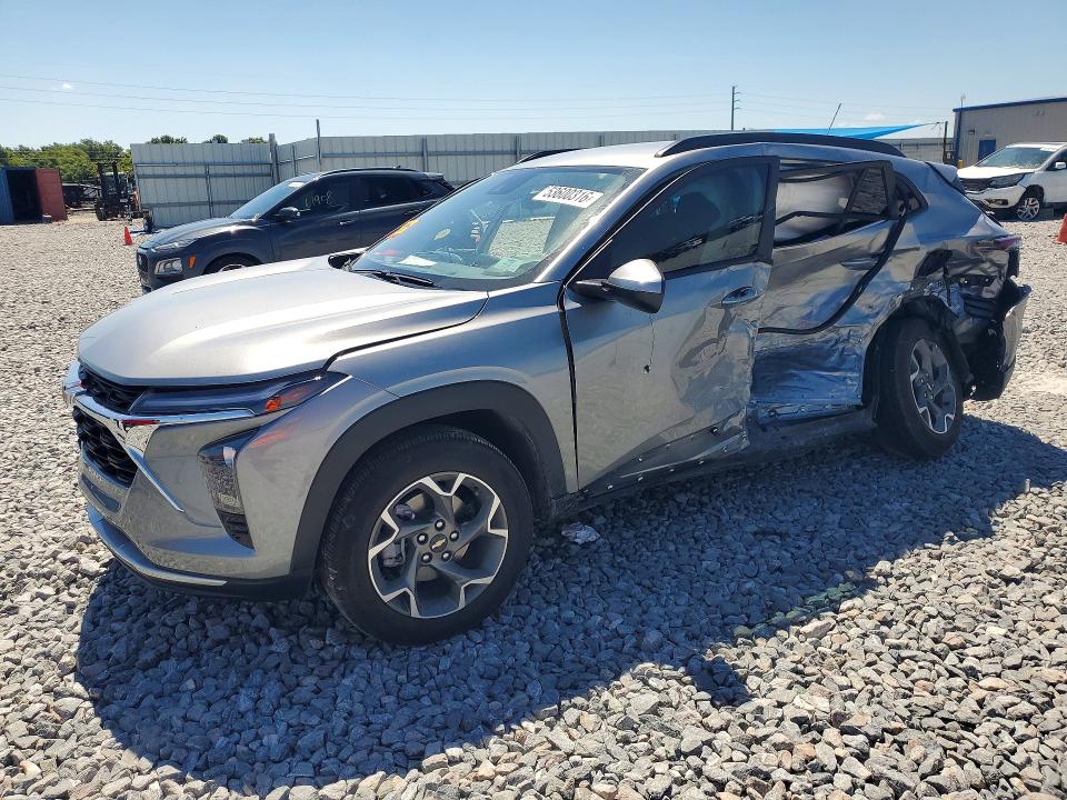 2025 Chevrolet Trax VIN KL77LHEP2SC301636 COPART salvage auction — SIDE, FL - CERTIFICATE OF DESTRUCTION, sold $400 on 2026-07-28 (photo 1)