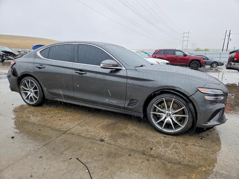 2023 Genesis G70 VIN KMTG54TE6PU114975 COPART salvage auction — REAR END, CO - PUBLIC - SALVAGE TITLE, sold $10,700 on 2026-07-06 (photo 4)