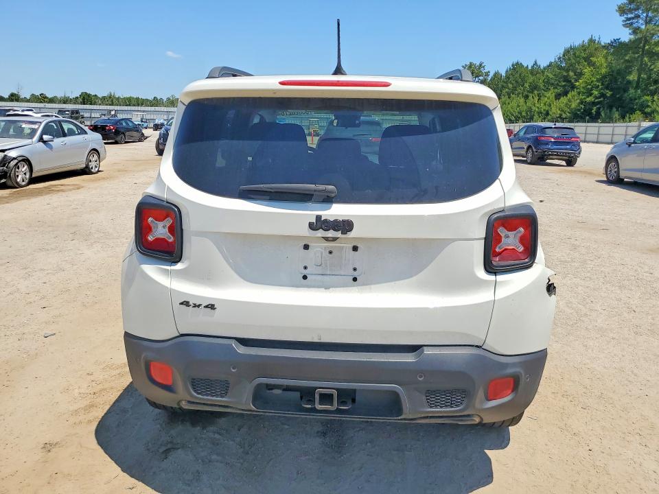 2017 Jeep Renegade VIN ZACCJBBB7HPG45433 COPART salvage auction — REAR END, SC - CERT OF TITLE-SALVAGE, sold $1,000 on 2026-07-08 (photo 6)