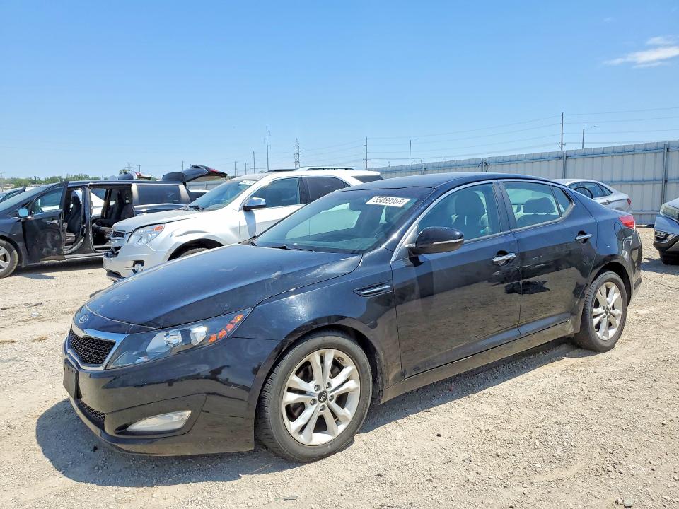 2011 Kia Optima VIN KNAGN4A75B5043822 COPART salvage auction — FRONT END, Ia - Cert Of Title-Salvage Title, sold $80 on 2026-07-22 (photo 1)