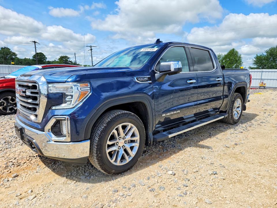 2021 Gmc SIERRA VIN 3GTU9DEDXMG255816 COPART salvage auction — HAIL, Mo - Salvage Certificate Of Title, sold $16,200 on 2026-07-29 (photo 1)