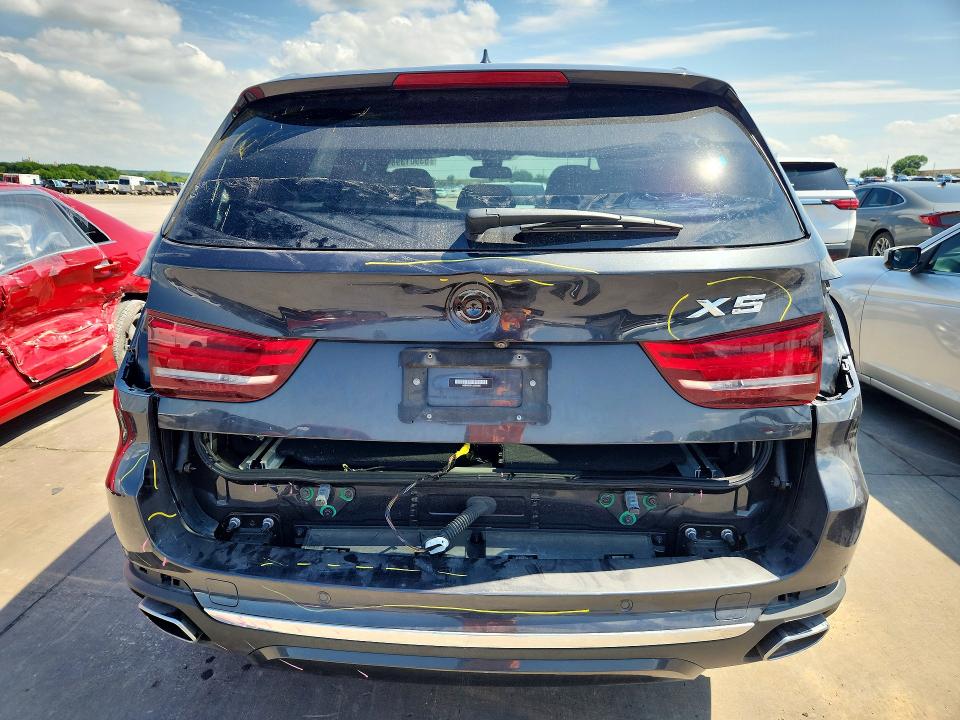 2018 BMW VIN 5UXKR2C51J0X09506 COPART salvage auction — REAR END, Tx - Salvage Vehicle Title, sold $5,200 on 2026-07-23 (photo 6)