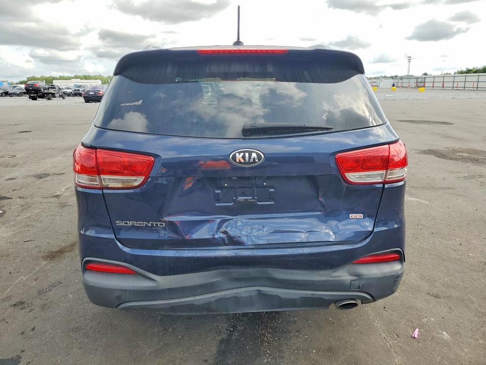 2016 Kia Sorento VIN 5XYPG4A36GG118469 COPART salvage auction — REAR END, Fl - Certificate Of Title, sold $2,050 on 2026-07-29 (photo 6)