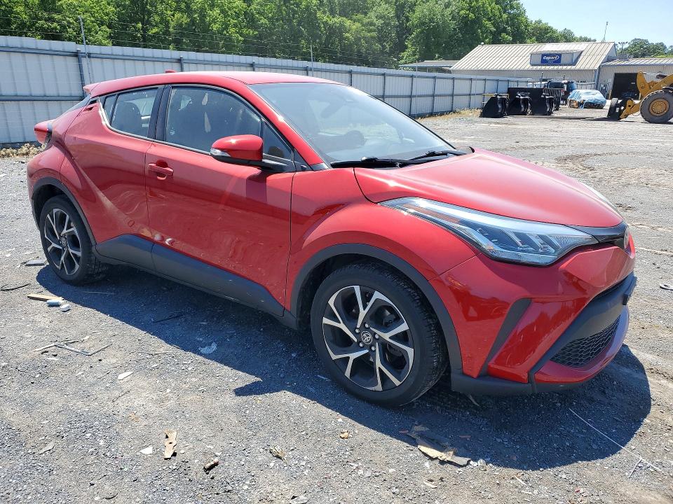 2021 Toyota C-hr VIN NMTKHMBX8MR139040 COPART salvage auction — SIDE, Pa - Certificate Of Salvage, sold $7,900 on 2026-07-02 (photo 4)