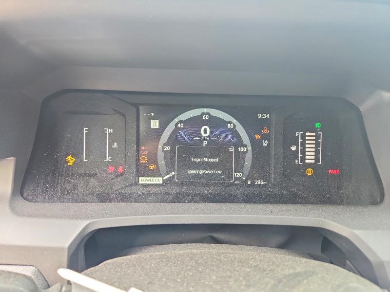 2026 Toyota VIN 3TMLB5JN8TM231597 COPART salvage auction — FRONT END, Pa - Certificate Of Salvage, sold $17,500 on 2026-07-02 (photo 9)