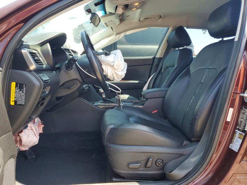 2016 Kia Optima VIN 5XXGU4L3XGG073286 COPART salvage auction — FRONT END, Salvage Title, sold $750 on 2026-07-16 (photo 7)