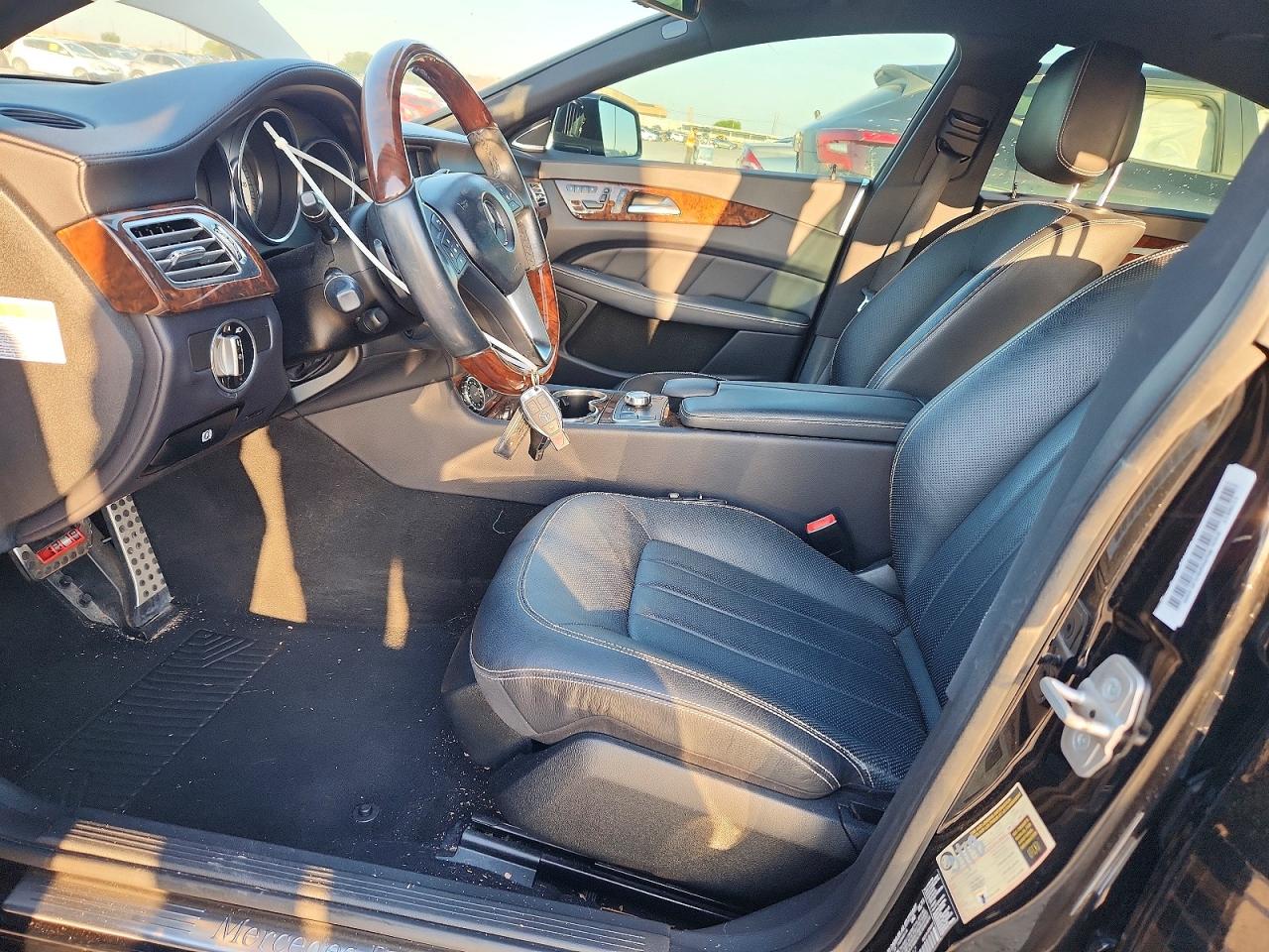 2012 Mercedes-Benz CLS-Class VIN WDDLJ7DBXCA015107 COPART salvage auction — Front End, TX - CERTIFICATE OF TITLE, sold $1,850 on 2026-07-09 (photo 7)